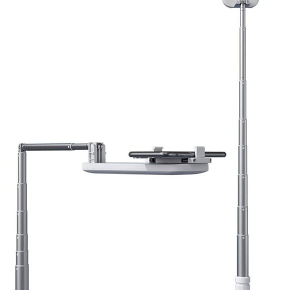 Viozon Extendable Selfie Stand 360° Rotation with Phone Holder, Rechargeable - Picture 1 of 5